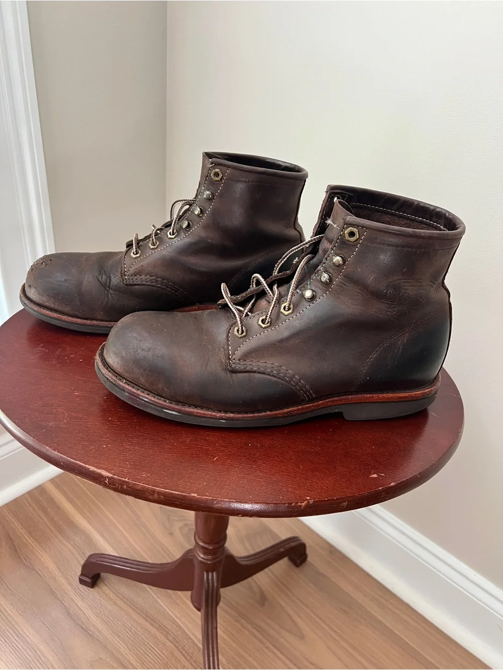 Made in USA Chippewa Classic Steel Toe Boots